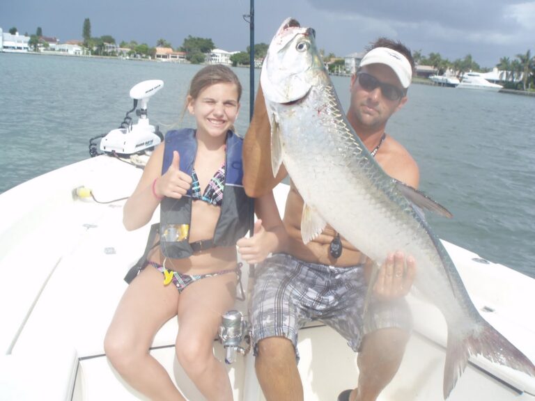 Madeline & Taylor’s Tarpon Catch