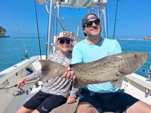 Father and Son Gag Grouper – Sarasota Bay Fishing Charter